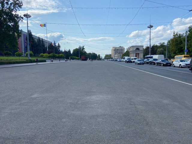 Rectificare referitor la suspendarea de trafic anunțată pe bd. Ștefan cel Mare și Sfânt, în legătură cu inaugurarea Festivalului „Te salut, Chișinău!”, ediția a III-a